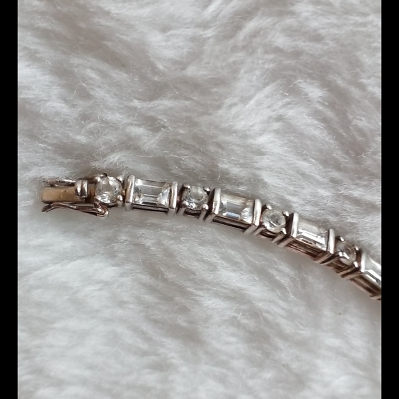 Sterling CZ Bracelet - Picture 5 of 16